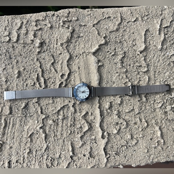 Cocktail watch silver vintage round - Picture 3 of 4